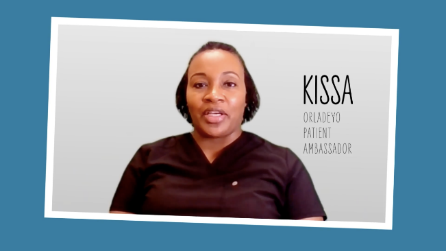 Kissa, Orladeyo Patient Ambassador